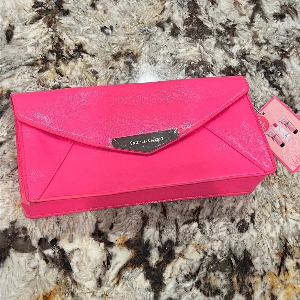 Victoria's Secret Vibrant Pink Wristlet